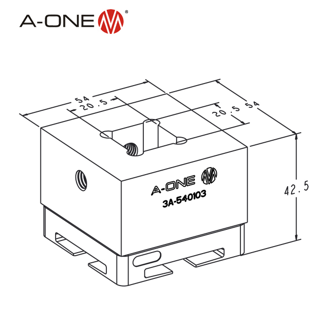 Uniblank 3A-540103 ( Support de stleel 3A-530103 )
